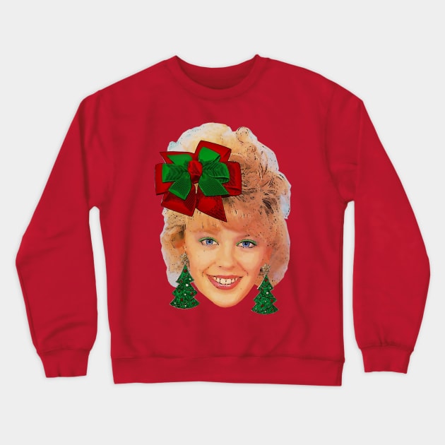 Kylie Minogue - An 80's Christmas Especially For You Crewneck Sweatshirt by FashionGoesPop